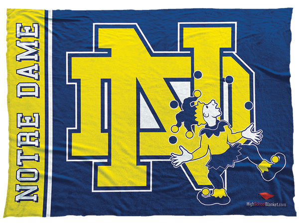 Notre dame blanket discount 60 x 80