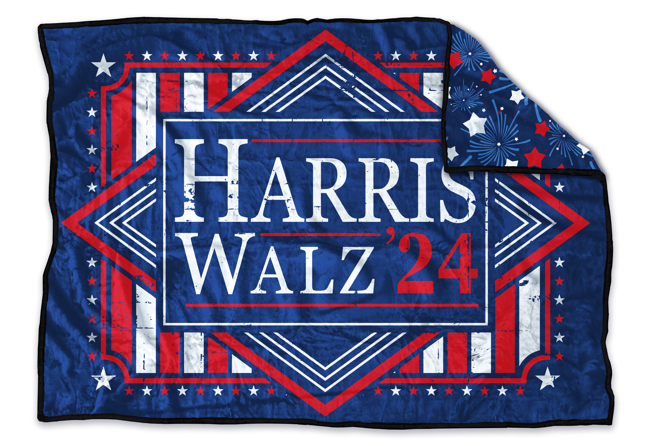 Harris Walz 2024 Nubay Soft™ Blanket – Premium Commemorative