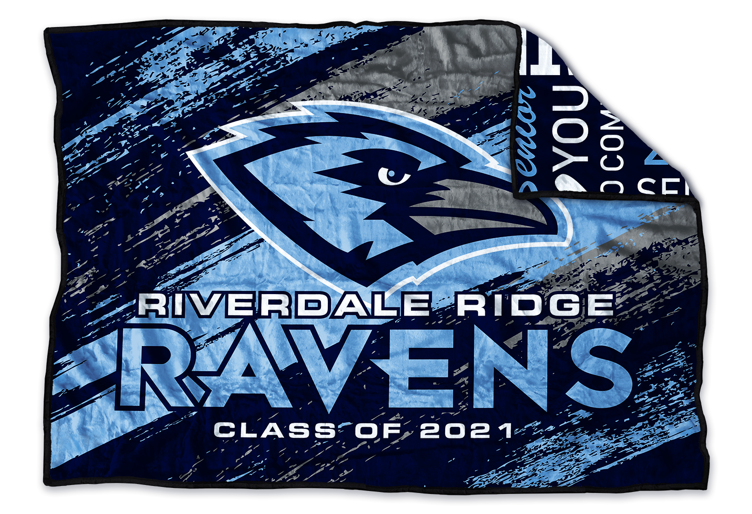 Riverdale Ridge Ravens Sr. 2021 Blanket