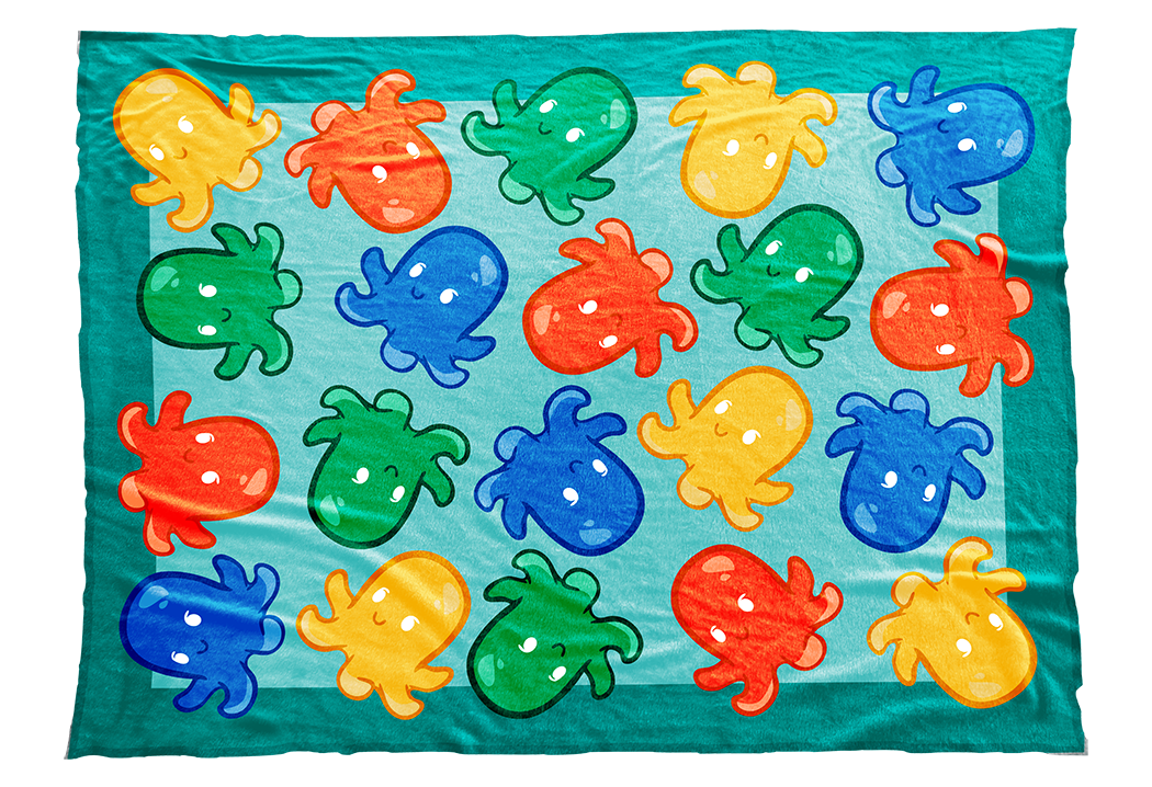 Colorful Baby Octopus