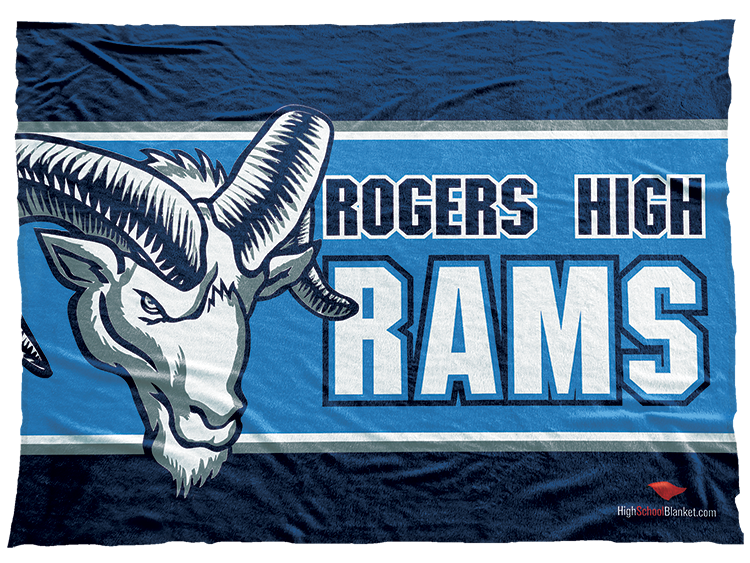 Rogers Rams Rogers (A) - GroupRateIt Blankets