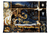 Do you love filling your home with Nativity scenes as part of your Christmas decoration?  If you do, this tender scene of the Holy Family in blue and sepia is for you.