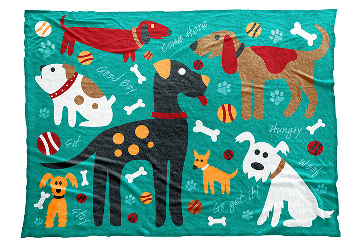 The "Good Dog" Blanket