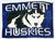 Emmett Huskies high school mascot blanket