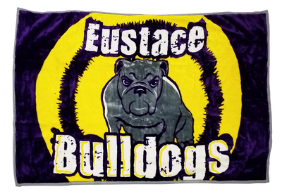 Eustace Bulldogs 48" x 70"