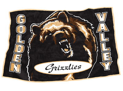 Golden Valley Grizzlies 48” x 70”