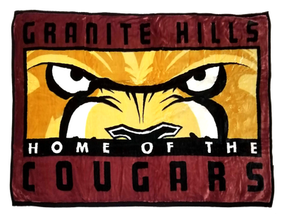 Granite Hills Cougars 48"x70"