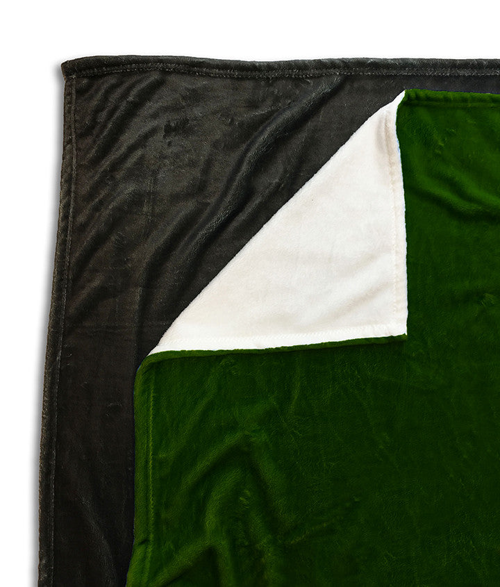 Wanna Race Blankets Dark Green