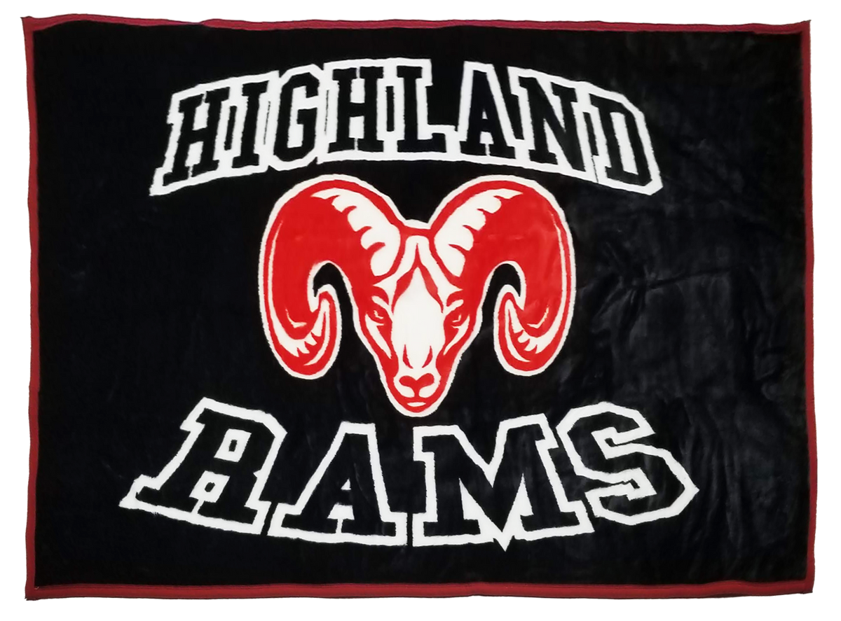 Highland Rams 48"x70"