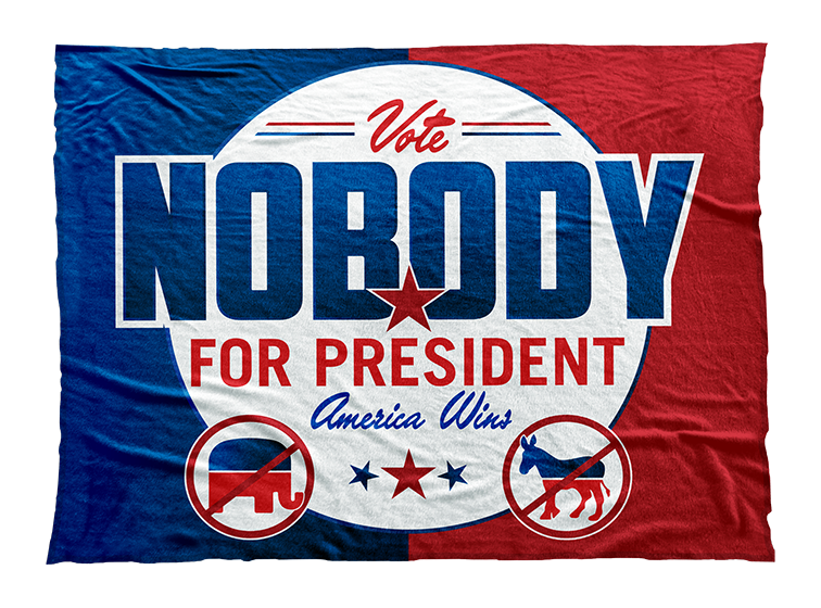 Vote Nobody button