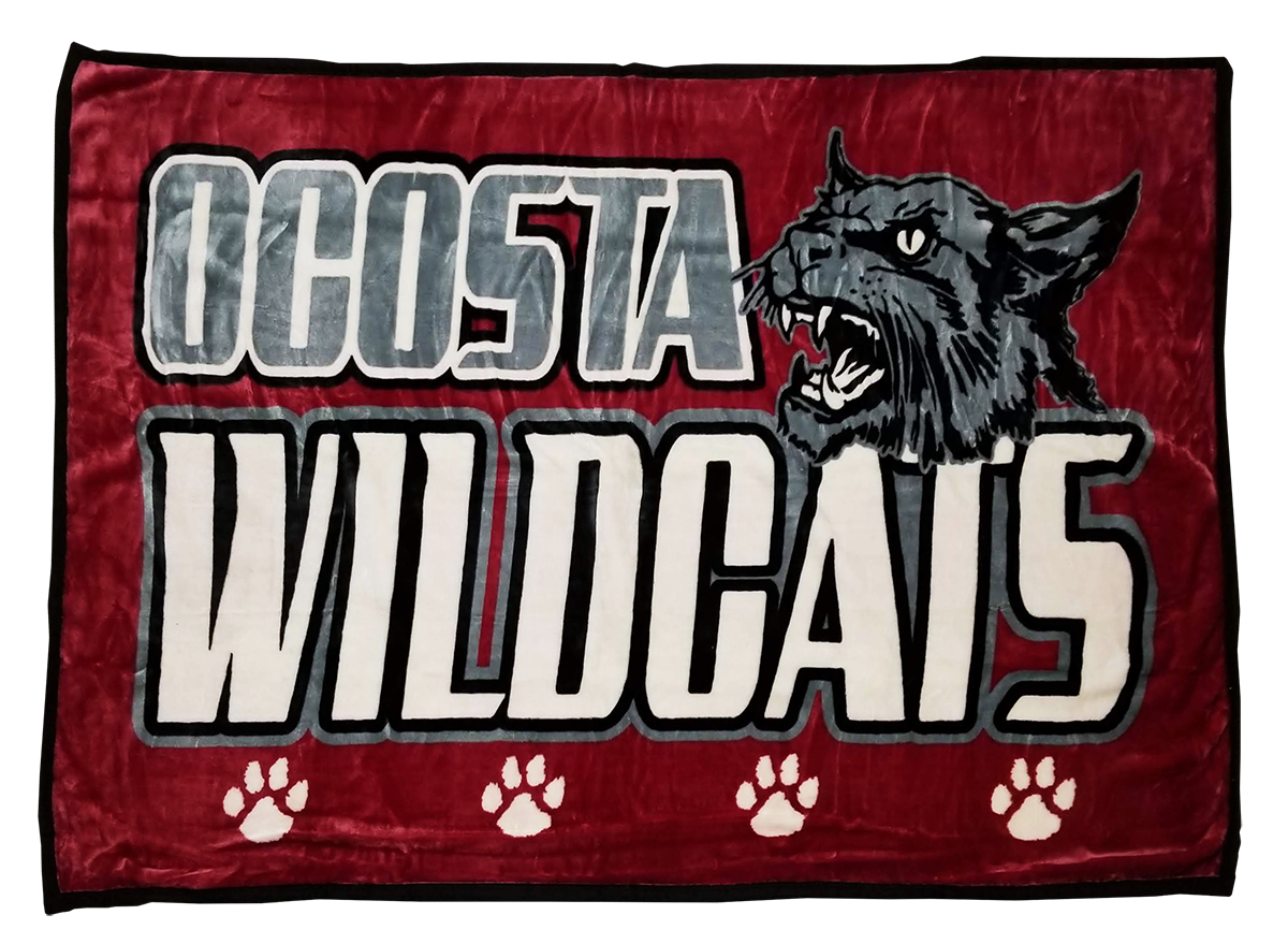 Ocosta Wildcats 48” x 70”