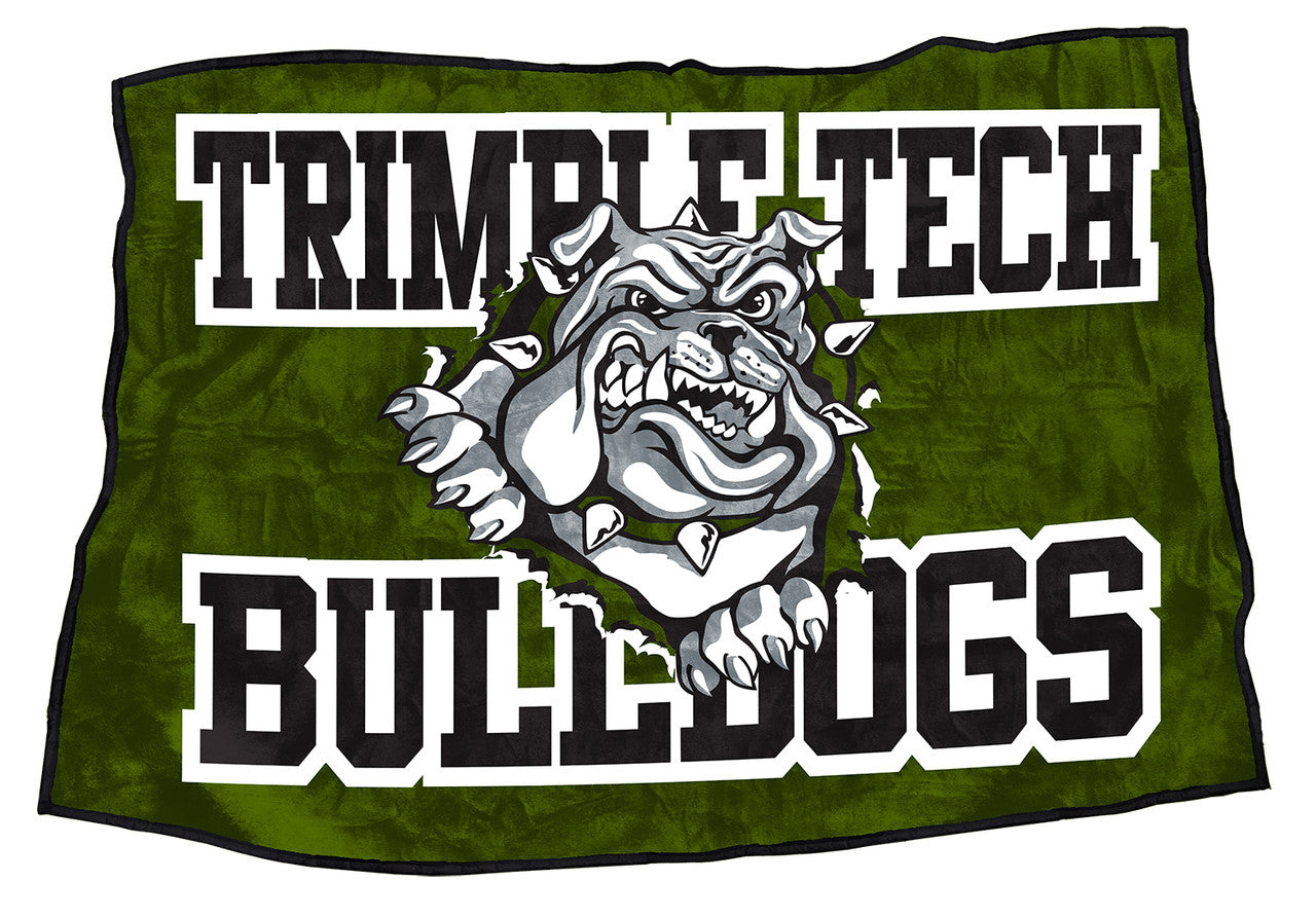 Trimble Tech Bulldogs  48" x 70"