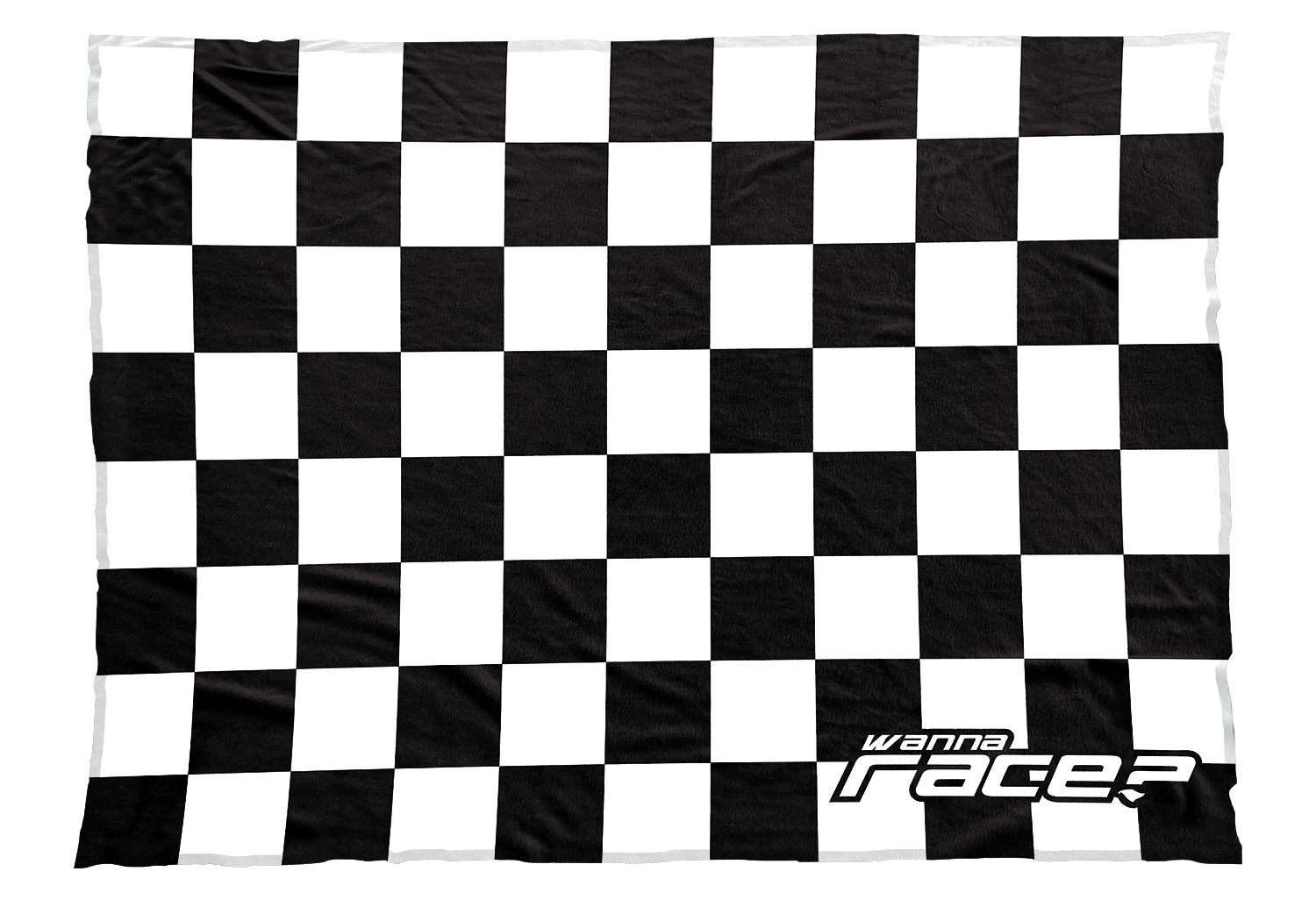 Wanna Race Blankets Black