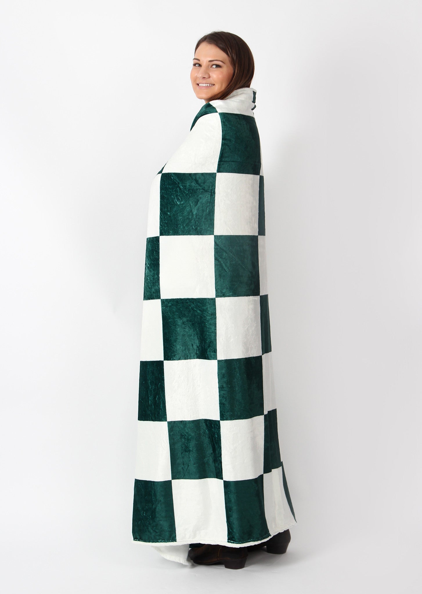Wanna Race Blankets Dark Green