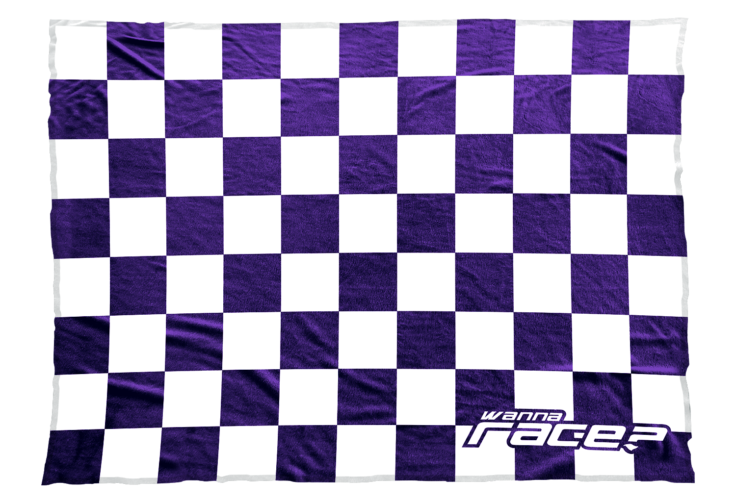 Wanna Race Blankets Purple