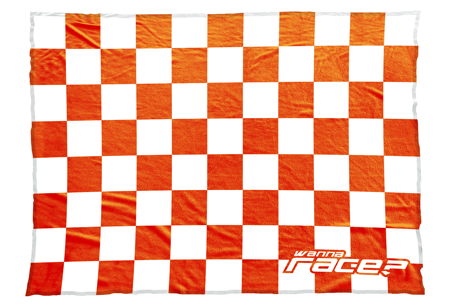Wanna Race Blankets Orange