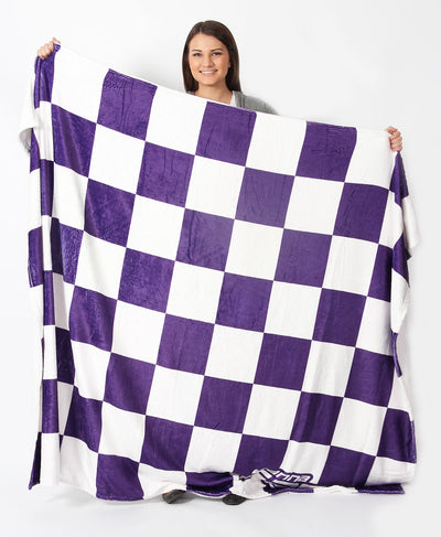 Wanna Race Blankets Purple