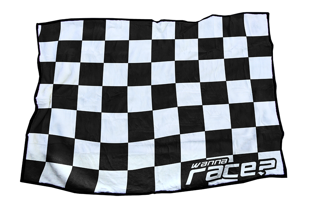 Wanna Race Blankets Black